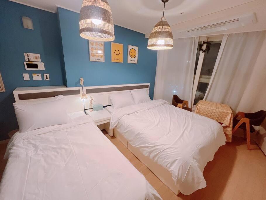 Haeundae Beach Stay #2Min Walk #2Beds Busan Dış mekan fotoğraf